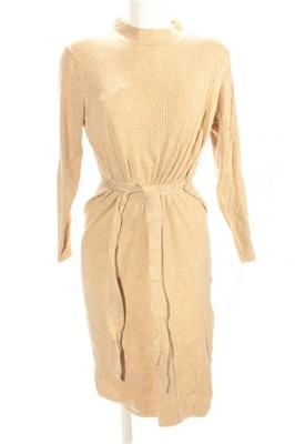 EVER.ME Strickkleid Damen Kleid Gr. DE 38 creme Casual-Look