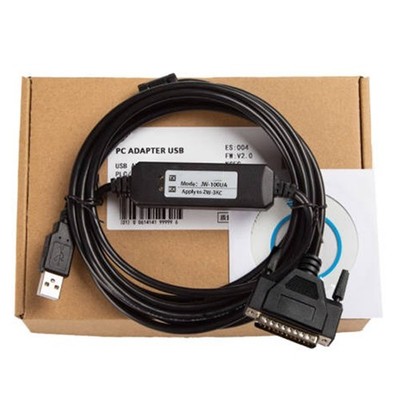 USB Cable for   PLC JW-100UA ZW-3KC Programming Communication *pt