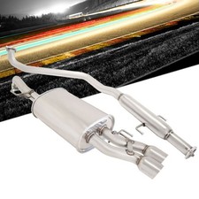 Megan Rs Series Stainless Catback Exhaust System 3 Tip For 10-13 Kia Forte Koup
