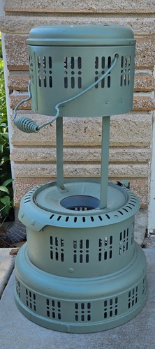 PERFECTION 735Oil Kerosene Parlor Cabin Heater No Globe or Burnder Painted Green