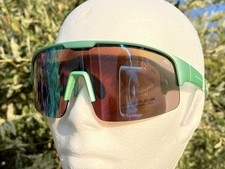 Quiksilver Shield Sunglasses  Tropic Tracker  Teal Frame/Blue Mirror Lens-NEW