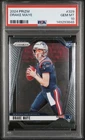 2024 Prizm Rookie Drake Maye Base RC #329 PSA 10 New England Patriots