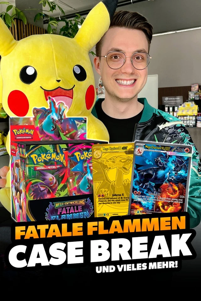 FATALE FLAMMEN CASE! Pokemon Auktionen ab 1€! Booster Breaks & viel mehr!