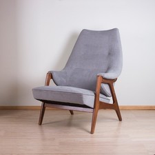 Rolf Hesland “Teddy” Chair – Rare Vintage Scandinavian Design 1960`s