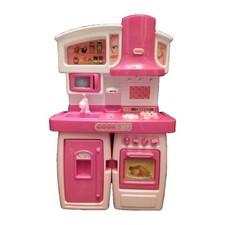 Kitchen Playset For Dolls Or Barbies- Toddler Kitchenware Cooking Set