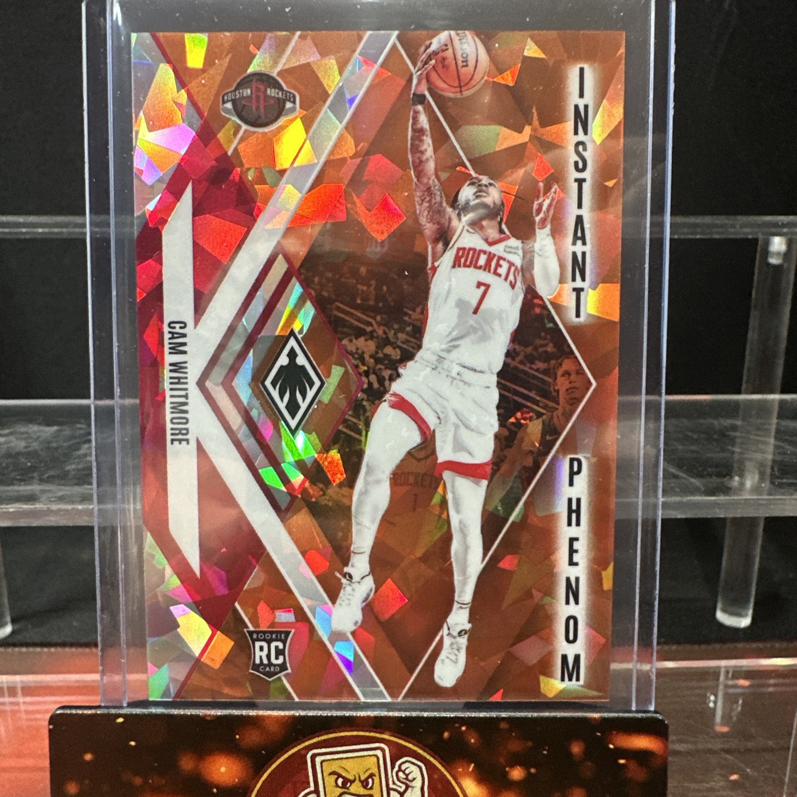 2023-24 Panini Phoenix - Instant Phenom #17 Cam Whitmore (RC) Orange Ice /249