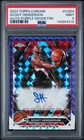 2023 Topps Chrome #CGSH Scoot Henderson Auto Purple Geometric PSA 9