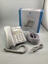 At t Corded Speakerphone w/Caller ID / Call Waiting, no Ac Power 4 AA battery