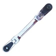 4" Long 180�� Flex Head  Double Ended Ratchet