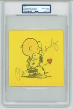 Charles M. Schulz ~ Signed Autographed Signature Snoopy Charlie Brown ~ PSA DNA