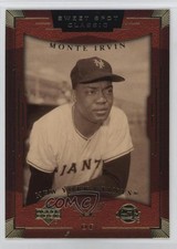 2004 Upper Deck Sweet Spot Classic Monte Irvin #61 HOF 0ps8