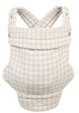 MAB  Monarch Baby Carrier - Houndstooth Beige Tan Ergonomic Cotton Adjustable