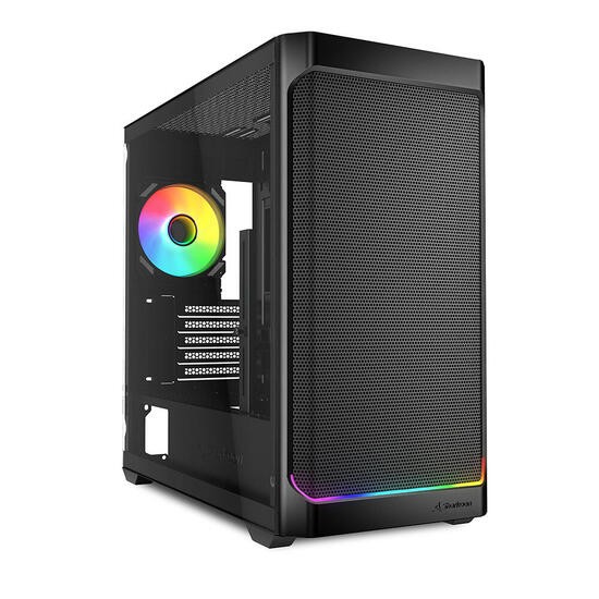Sharkoon PC Gehuse MK4W RGB-лента черная Micro-ATX schwarz 15390₽