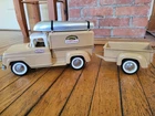 1959 - 1961 Era Custom Tonka Sportsman Camper Truck and Trailer Set, Vintage