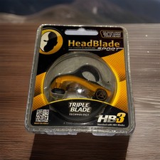 Vtg HeadBlade Sport Ultimate Head Shave Razor W/ Wheels