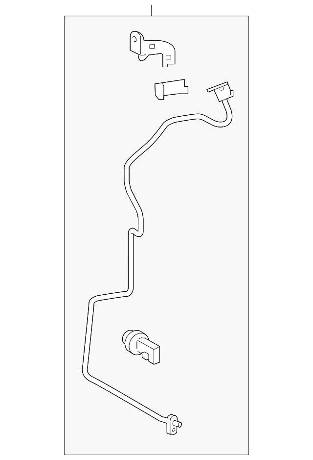 Original Nissan Liquid Line 92441-6MA0A Foto 2 de 3