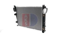 KÜHler MotorkÜHlung AKS Dasis 120006N FÜR Mercedes WasserkÜHler MotorkÜHler