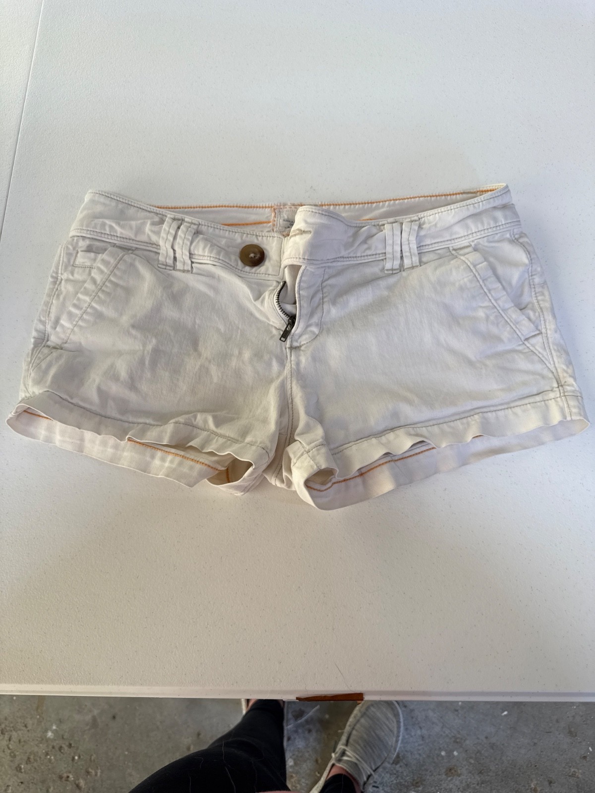 american eagle jean shorts women size 4