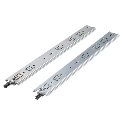 1 Pair Locking Drawer Slides 22 Inch Lock & Full Extension 150 lbs Load Capacity
