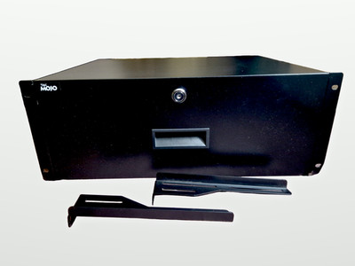 Tecmojo TM1021 4U 19 Zoll Rack-Schublade abschließbar inkl. Schlüssel B-Ware
