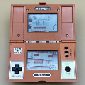 Nintendo Game & Watch Pocketsize DONKEY KONG DK-52 2nd Ed Rare "Sunset" Variant