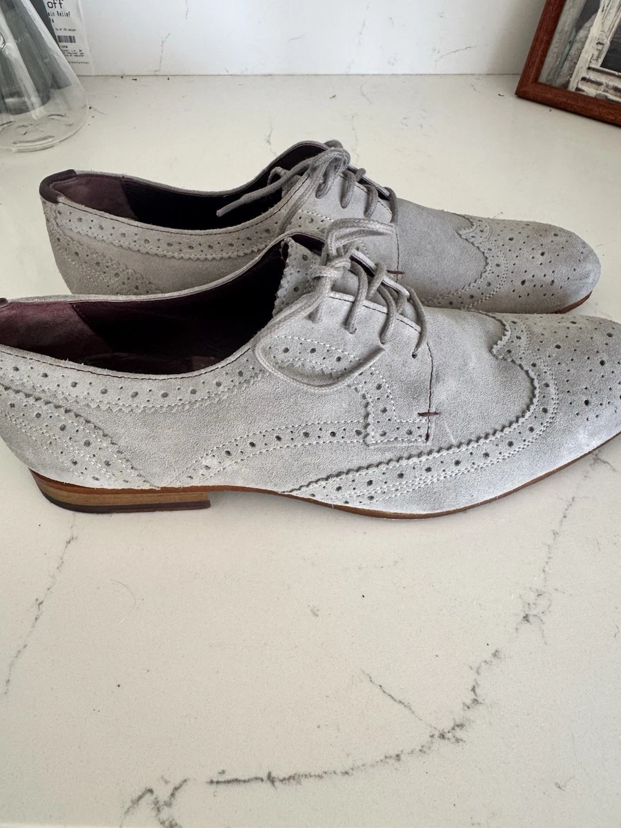 Suede Gray Dress Shoes for Men for sale | eBay display picture 2