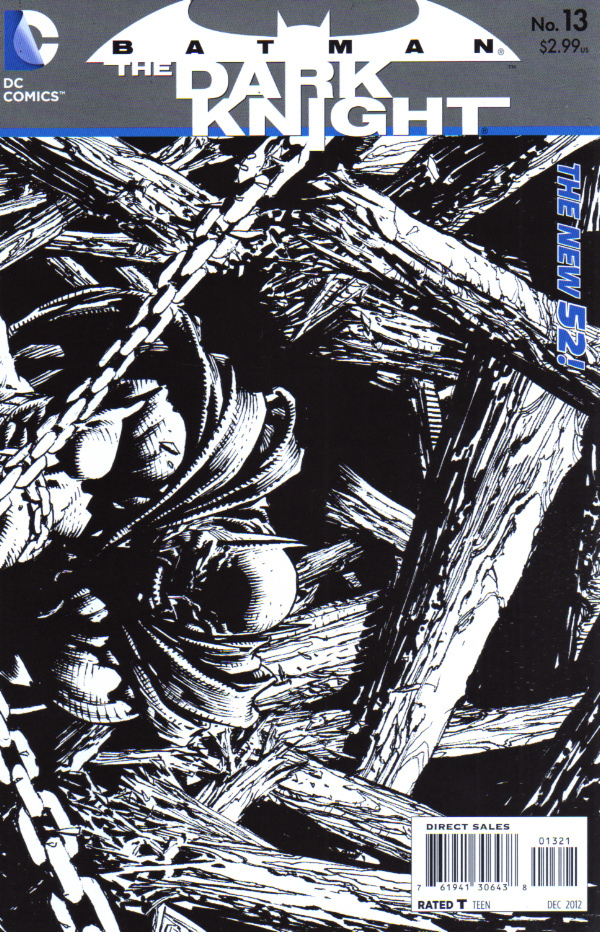 BATMAN The Dark Knight #13 - New 52 - David Finch SKETCH Cover 1:25