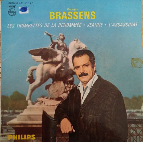 Georges Brassens - Les Trompettes de la Renommée - Vinyl 7" 45T (Single) - Picture 1 of 1