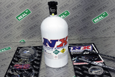 Nitrous Express Universal DRY Shot (35-150HP) EFI Kit w 10LB