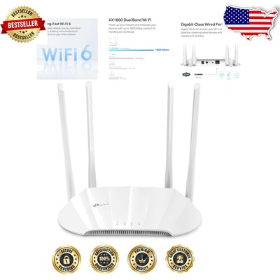 Powerful Dual Band Wi-Fi 6 Access Point   Beamforming and Passive PoE Support