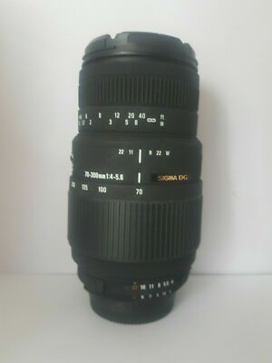 Sigma 70-300mm F4-5.6 DG Nikon Objektiv nicht motorisiert