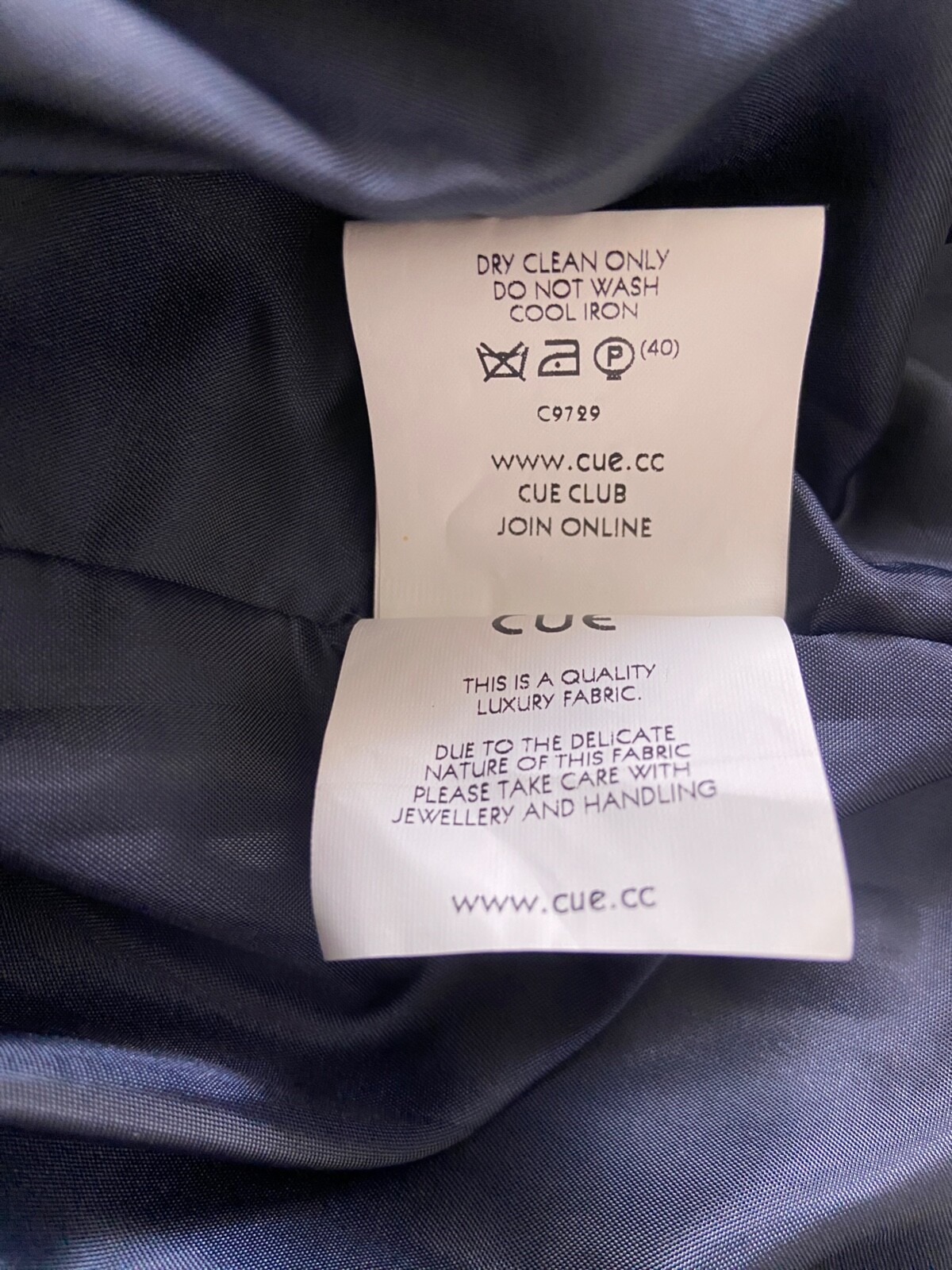 BNWT "CUE" Navy Ruffle Back Satin Strappy Pencil Dress Size 8 eBay