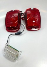 Pair Led Tail Light Inserts For 1937-1938 Cars 1940-1953 Chevrolet Trucks