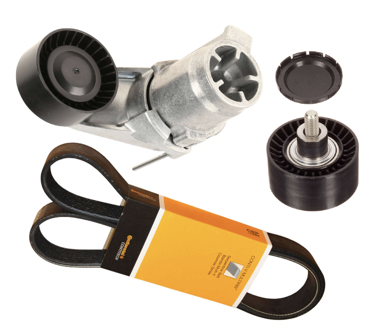 Belt Tensioner And Pulley Assembly For 3.0L Turbo - Foto 7