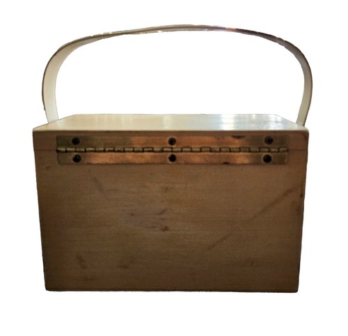 Original Enid Collins Tres Flores 1960s Box Bag - Picture 6 of 9