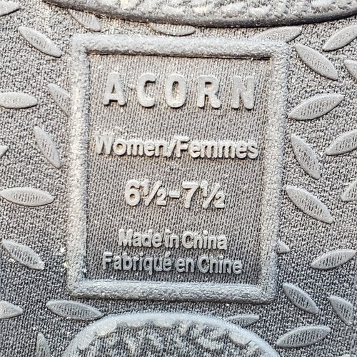 Acorn Slouch Boot Women Size 6.5-7.5 Mid Calf Indoor Outdoor Slippers Mid Calf - Picture 10 of 13