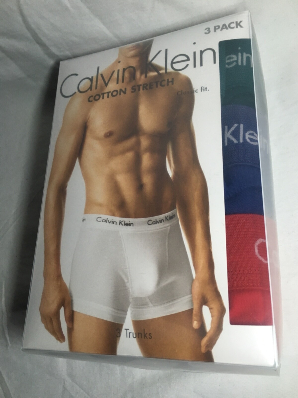 Calvin Klein Cotton Stretch Trunks 3 pack - (Medium) RRP - £40 image 9