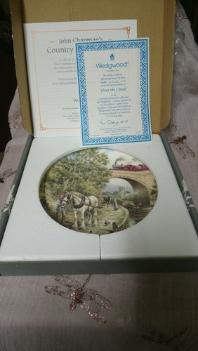 Wedgwood "Country Connections Series" Over the Canal by John l Chapman - Picture 7 of 8