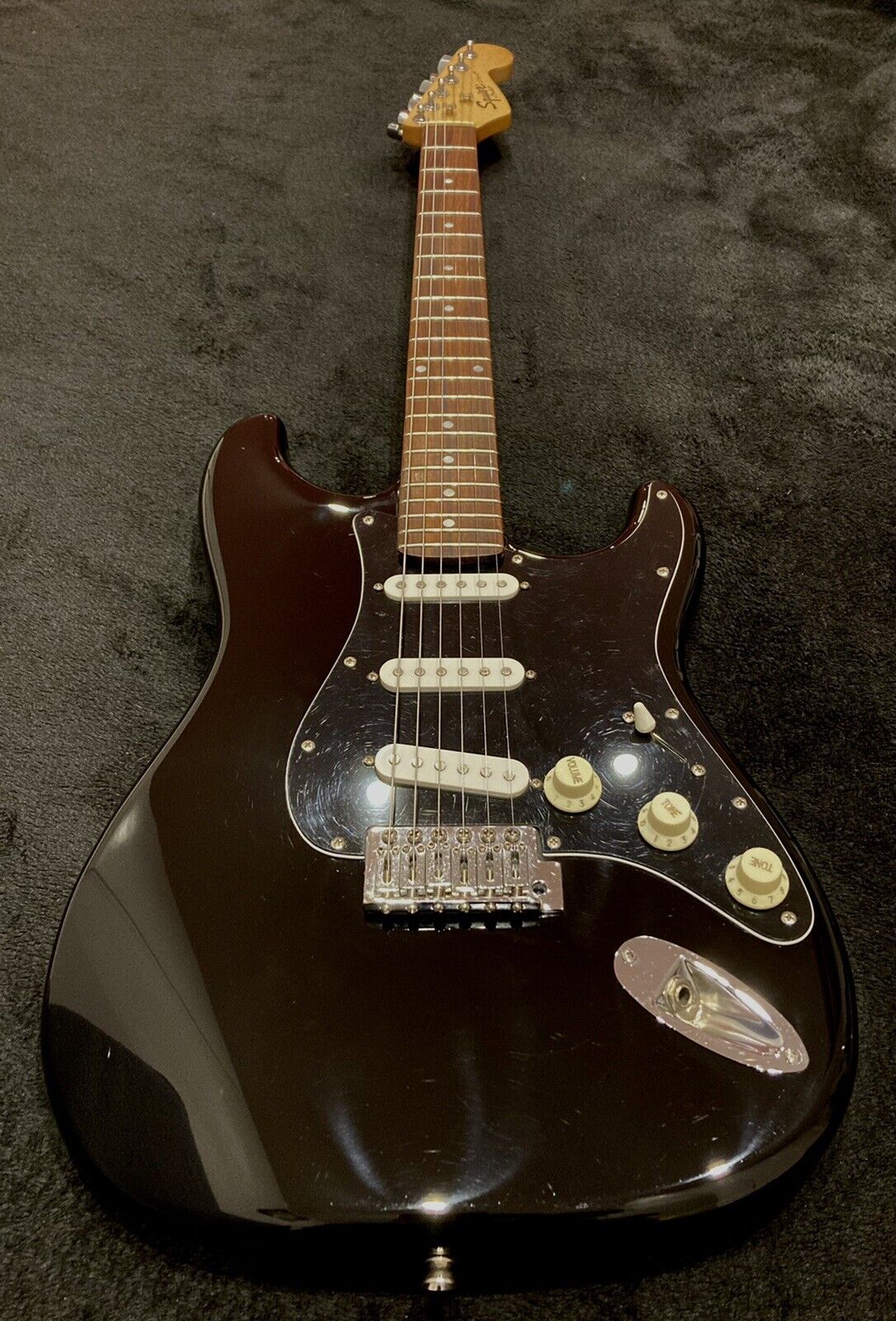 Squier by Fender SE Black Strat 2003 Stratocaster