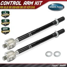 2x Front Inner Steering Tie Rod Ends for Volvo S60 2012-2018 S80 V70 XC70 10-16