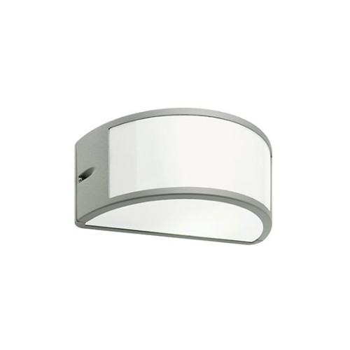 Sovil applique lampada plafoniera Umbe 60W E27 alluminio tipo aperto cm25x12x13,