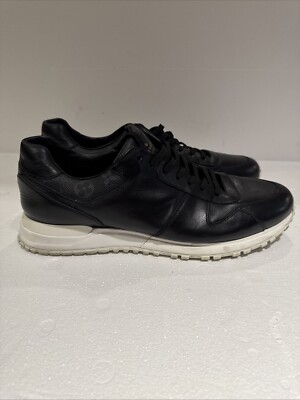 LOUIS VUITTON MONOGRAM RUN AWAY SHOES SNEAKERS Black Monogram LV 12 US 13