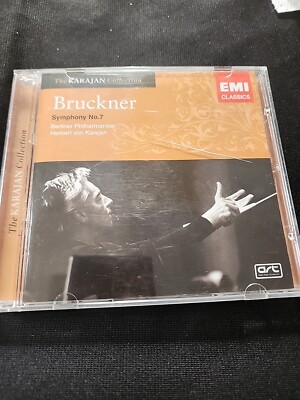 Bruckner: Symphony No. 7 (CD, Aug-2005, Warner Classics (USA) EMI VG cond