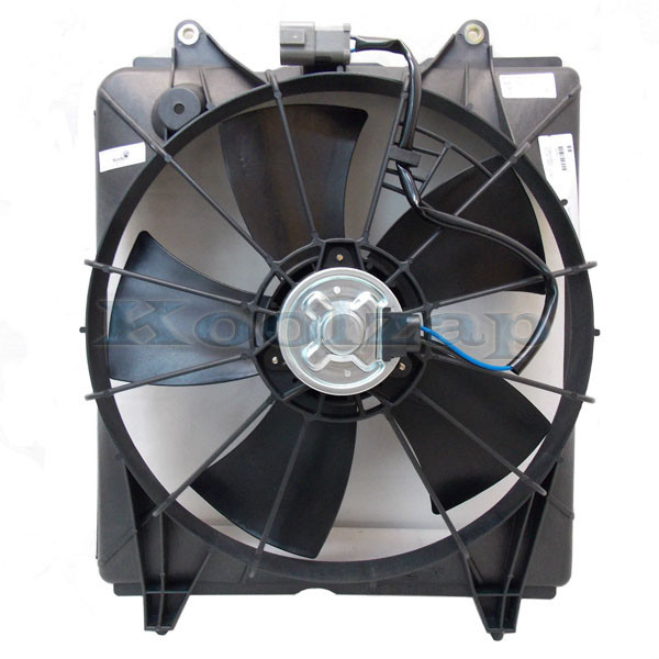 07 08 09 Honda CRV Radiator Engine Cooling Fan Motor Assembly with