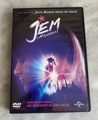 DVD ''JEM UND DIE HOLOGRAMME'' MUSICAL AUSGABE UNIVERSAL MIETEN ITALIEN