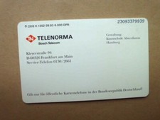 K 1352   09.93, Telefonkarte, Telenorma , TK Aufl. 6000