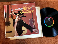 Les Baxter Les Baxter's Wild Guitars 1959 Capitol mono T-1248 exotica lounge lp!