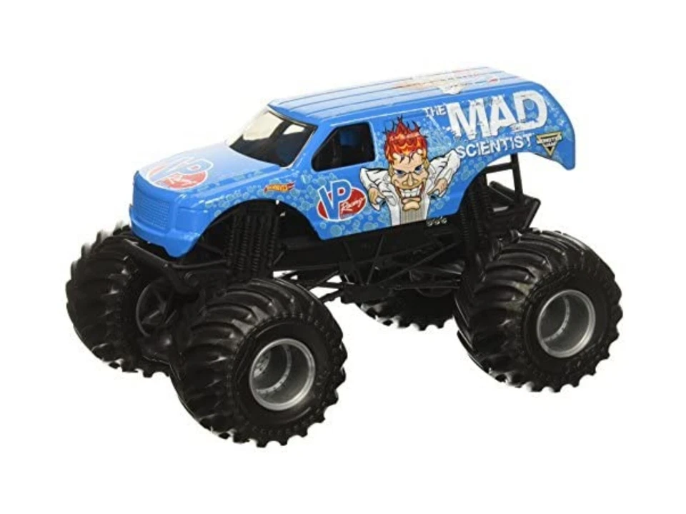Hot Wheels Monster Jam Macchina "The Mad Scientist" in metallo pressofuso 1:24 - Immagine 3 di 4