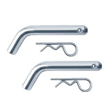 2Pcs Heavy-Duty Trailer Hitch Pin  Clip 5/8" Fits 2-1/2" or 3" Receiver
