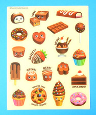 Chocolate Scented Scratch  Sniff Sticker Sheet Teacher Created Resources